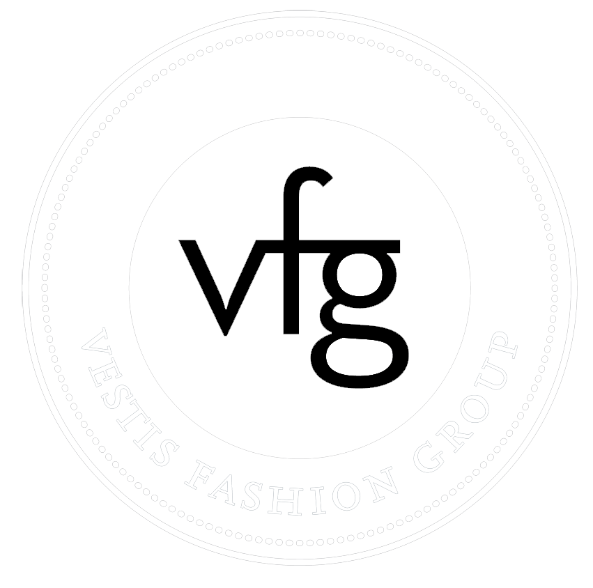 Vestis Fashion Group logo — SIX retail customer operating Max Mara, Weekend Max Mara, Marella, and Max & Co. in Western Canada.